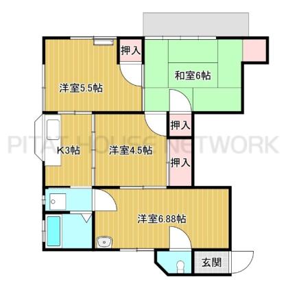  間取り図写真