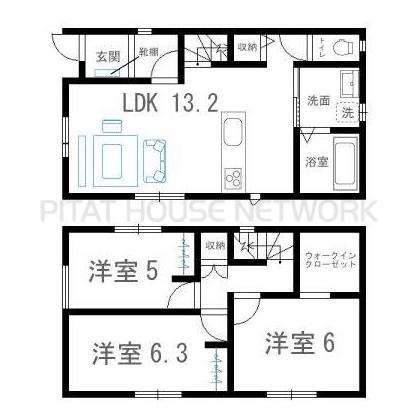  間取り図写真