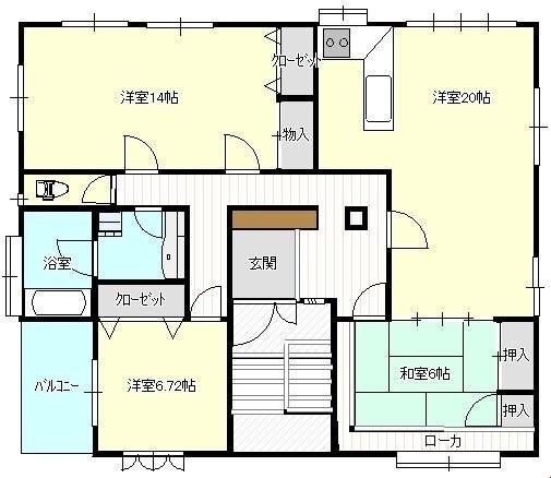 間取り図写真