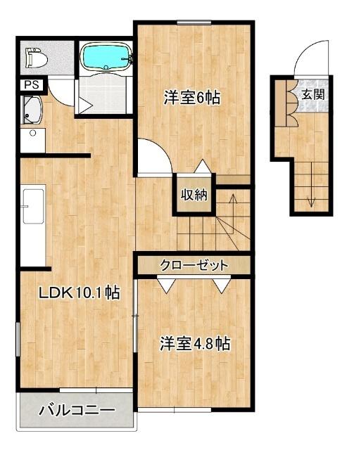  間取り図写真