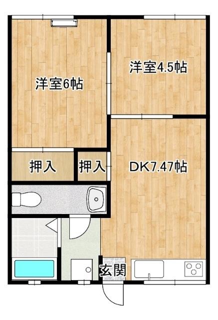  間取り図写真