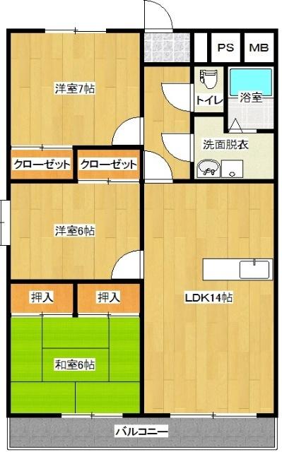  間取り図写真