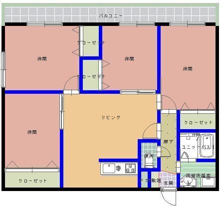  間取り図写真