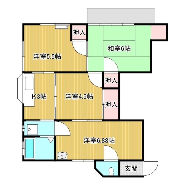  間取り図写真