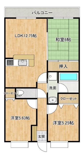  間取り図写真