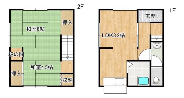  間取り図写真
