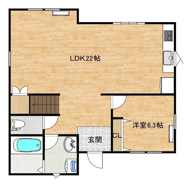  間取り図写真