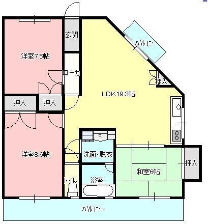  間取り図写真