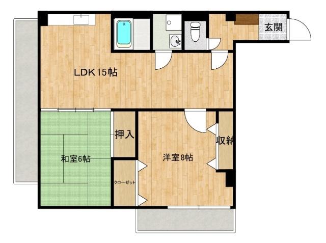  間取り図写真