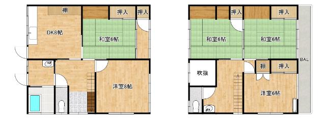  間取り図写真