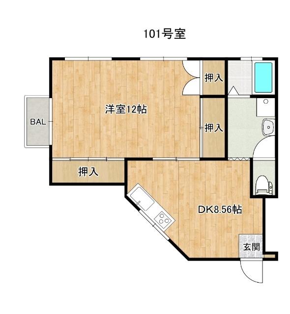 間取り図写真