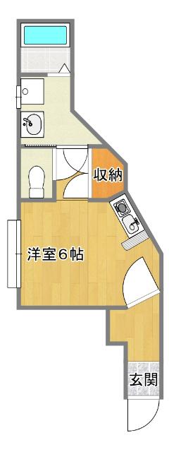 リバーサイドハイツ名切（205） 間取り図画像