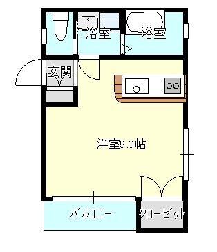 カームヴィル御船（101） 間取り図画像