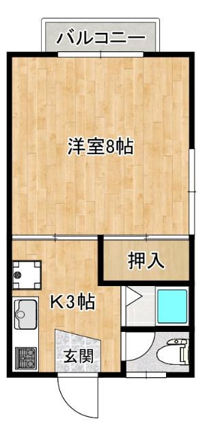 ファーストインセーブル（301） 間取り図画像