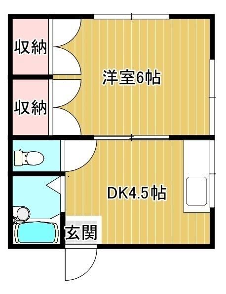 サンシティ三浦（103） 間取り図画像