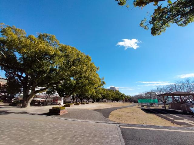 新公園：828m