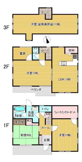 全般間取図