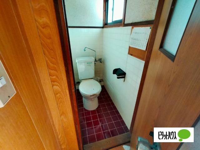 田原町倉庫付き戸建て トイレ