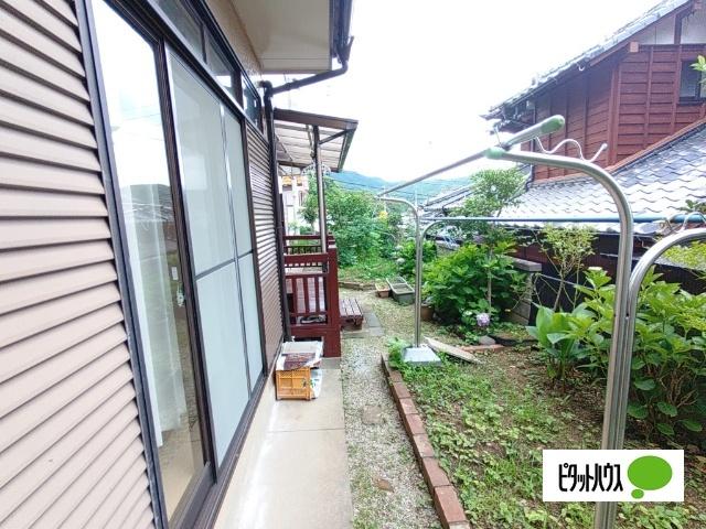 黒髪町戸建て 庭