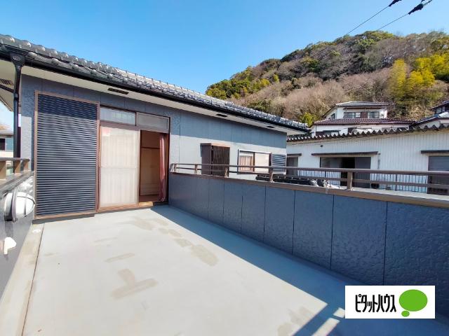 山祇町戸建て／借地 バルコニー