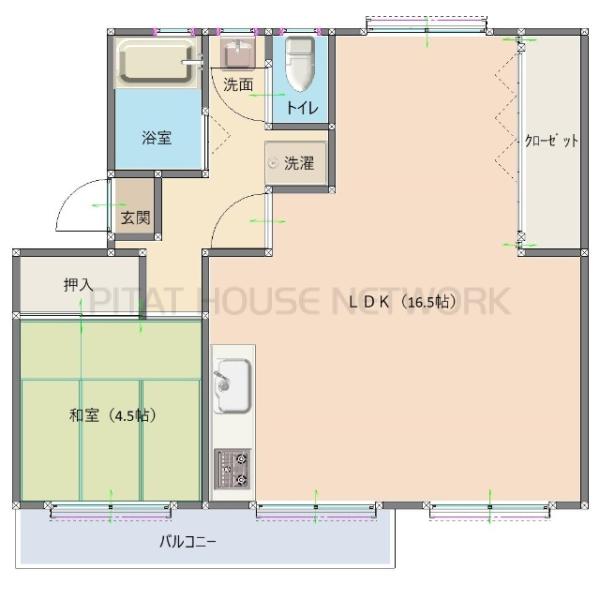 リフォーム完成予定間取り図