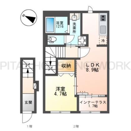 間取り図写真