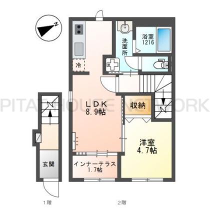  間取り図写真