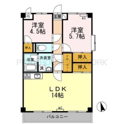  間取り図写真