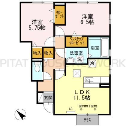  間取り図写真