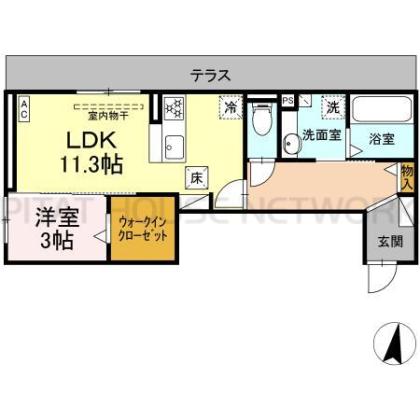  間取り図写真