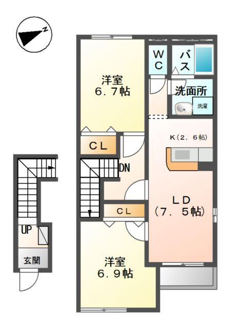  間取り図写真