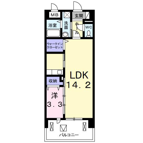 Ｍ’ｓ　２５（103） 間取り図画像