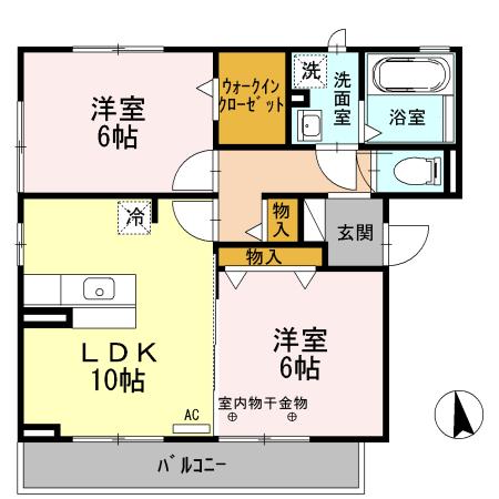 カーサフェリス（301） 間取り図画像