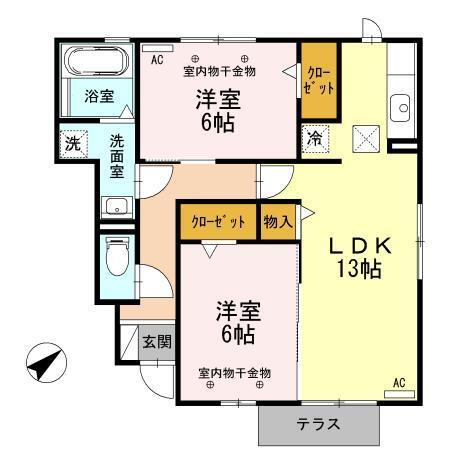  間取り図写真