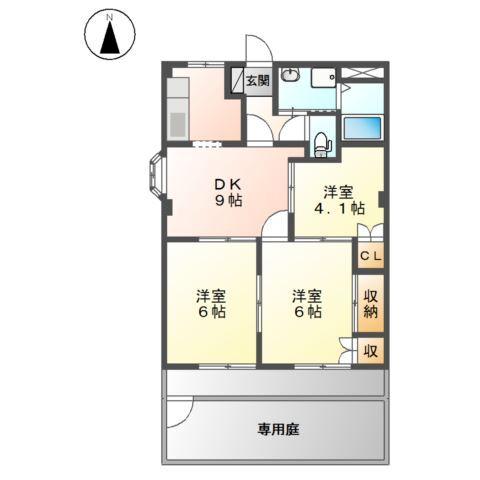Ａｃｕｒｏ　Ｈｉｌｌｓ 間取り図画像