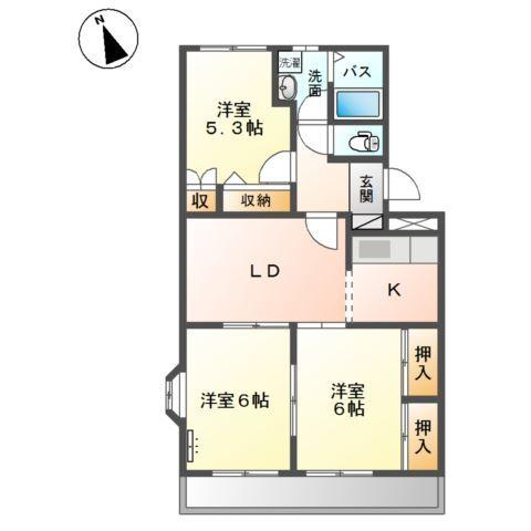 グランドリーム 間取り図画像