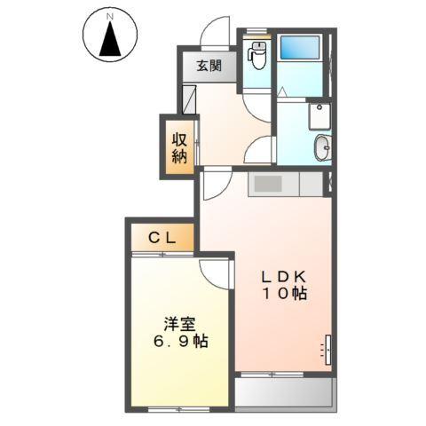 Ｂｅｌｌ　Ｅｉｇｈｔ 間取り図画像