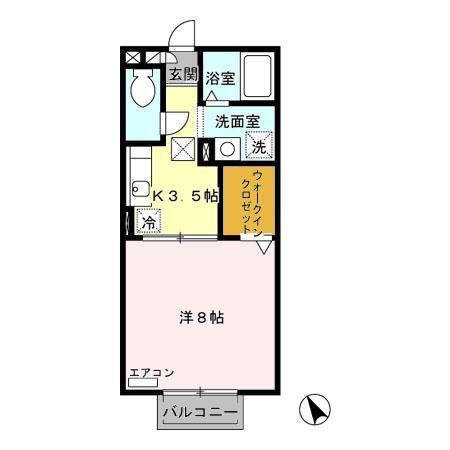 グランアズール（105） 間取り図画像