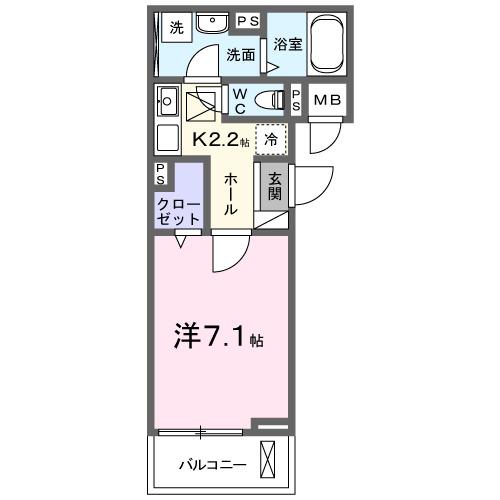 ヒカルサ四日市西浜田（103） 間取り図画像
