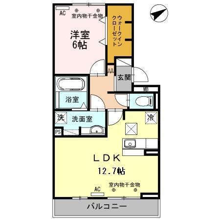 マイルストーン（105） 間取り図画像