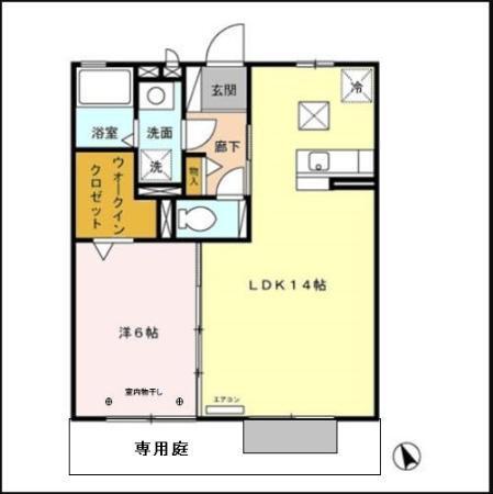 グランドソレーユ　C（102） 間取り図画像