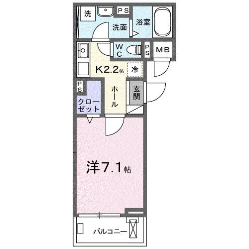 ヒカルサ四日市西浜田（203） 間取り図画像