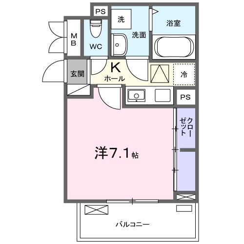 ヒカルサ四日市西浜田（106） 間取り図画像