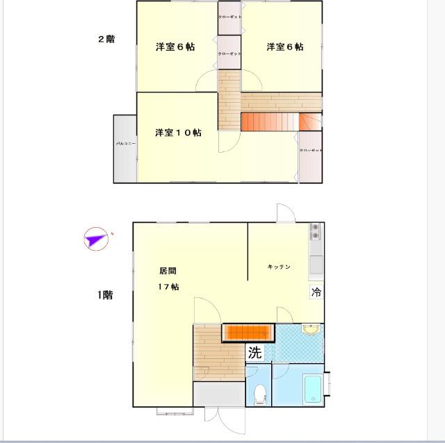 ササガワハチチョウメチュウココダテ 間取り図画像