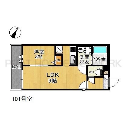  間取り図写真