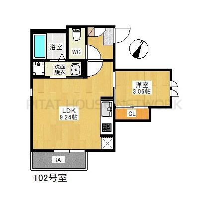  間取り図写真