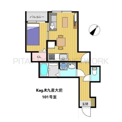  間取り図写真
