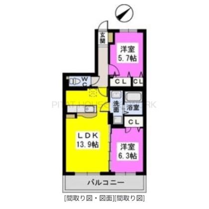  間取り図写真