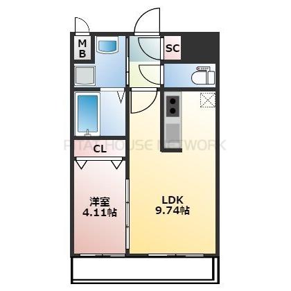  間取り図写真