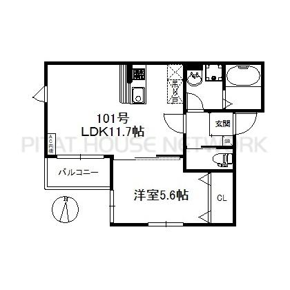  間取り図写真
